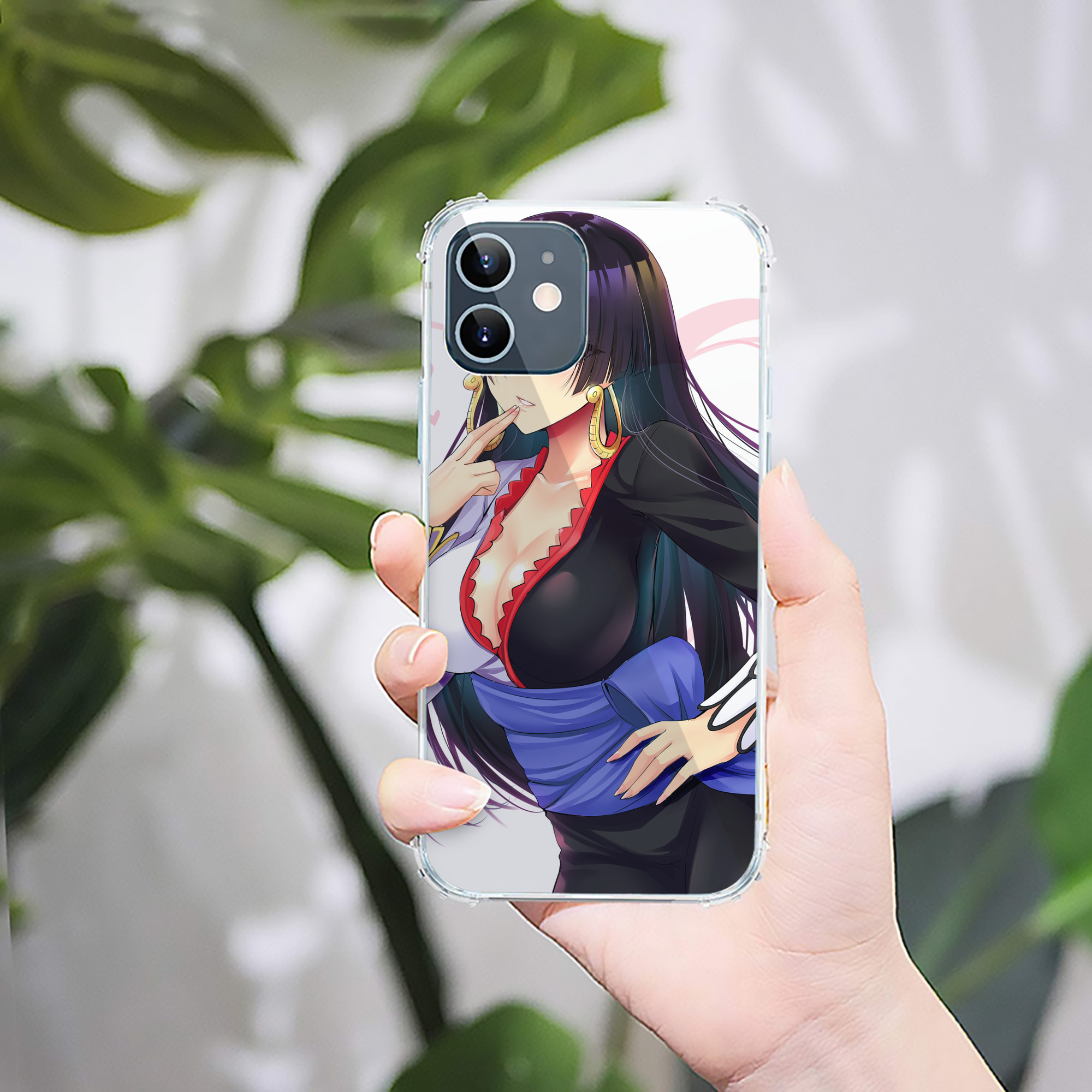 （画像用） ワンピース ONE PIECE 【iPhone 12シリーズ対応】透明スマホケース（クリアソフトケース）
